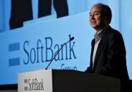 SoftBank Group Corp. Chairman and CEO Masayoshi Son speaks during an earnings briefing in Tokyo, Japan, July 28, 2016. REUTERS/Kim Kyung-Hoon