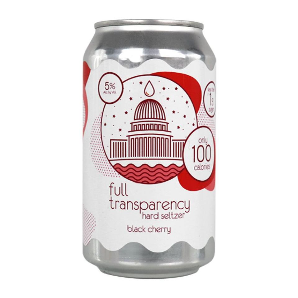 22) DC Brau Full Transparency Black Cherry Hard Seltzer