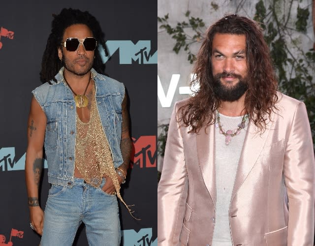 Lenny Kravitz & Jason Momoa