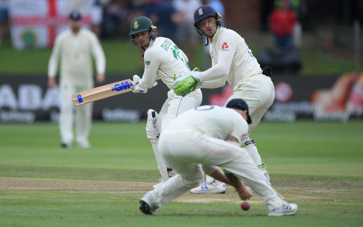 Ben Stokes dropped three catches on day three of the third Test against South Africa - Getty Images Europe