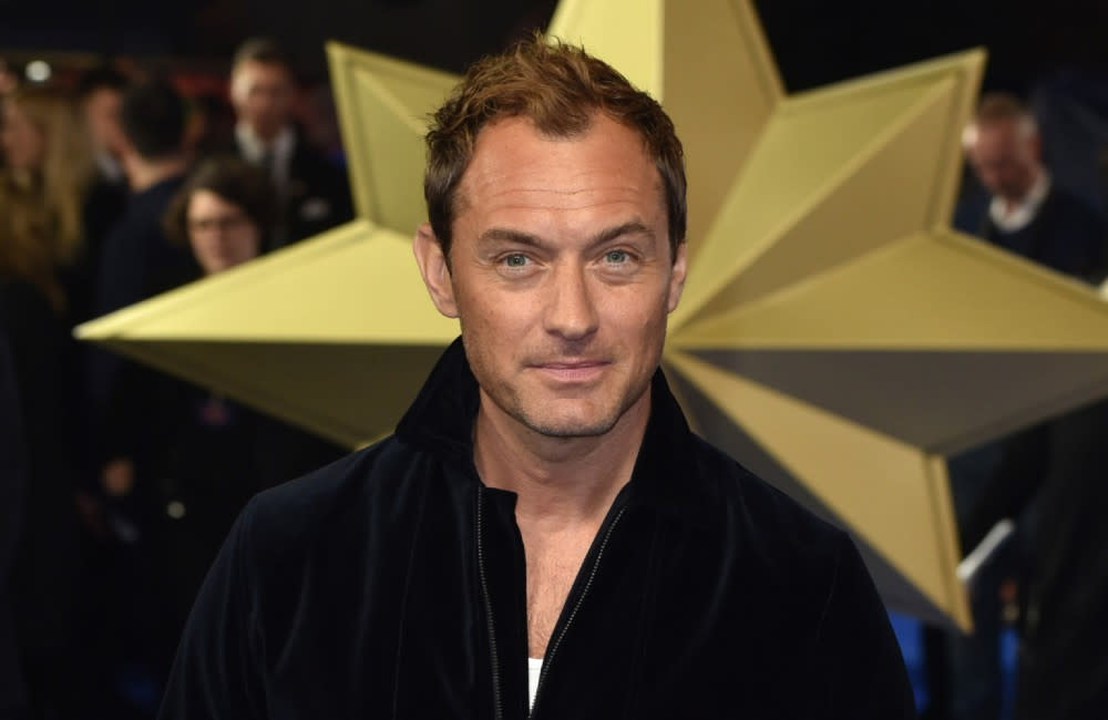 Jude Law has reportedly fathered his seventh child credit:Bang Showbiz