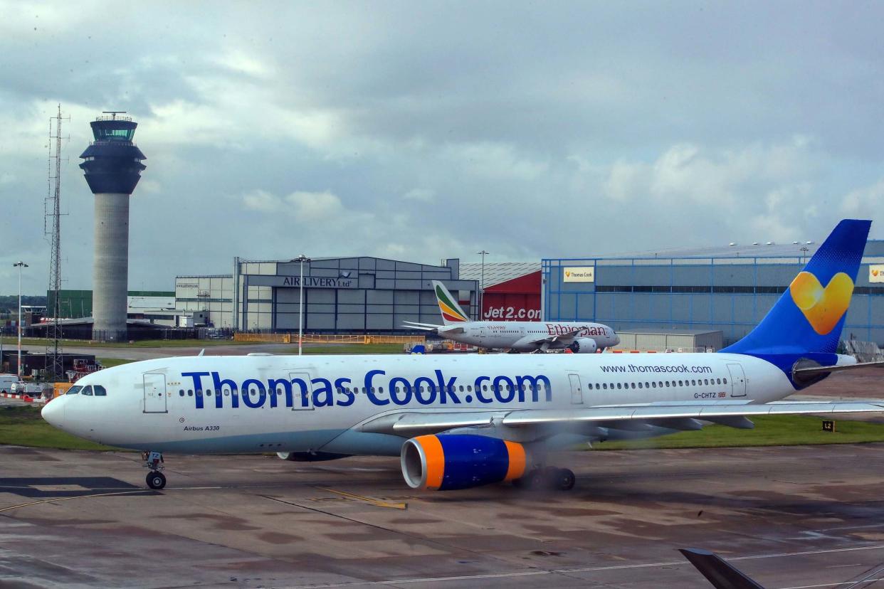 Thomas Cook is seeking £200 million in extra funding as it attempts to prevent a collapse: PA