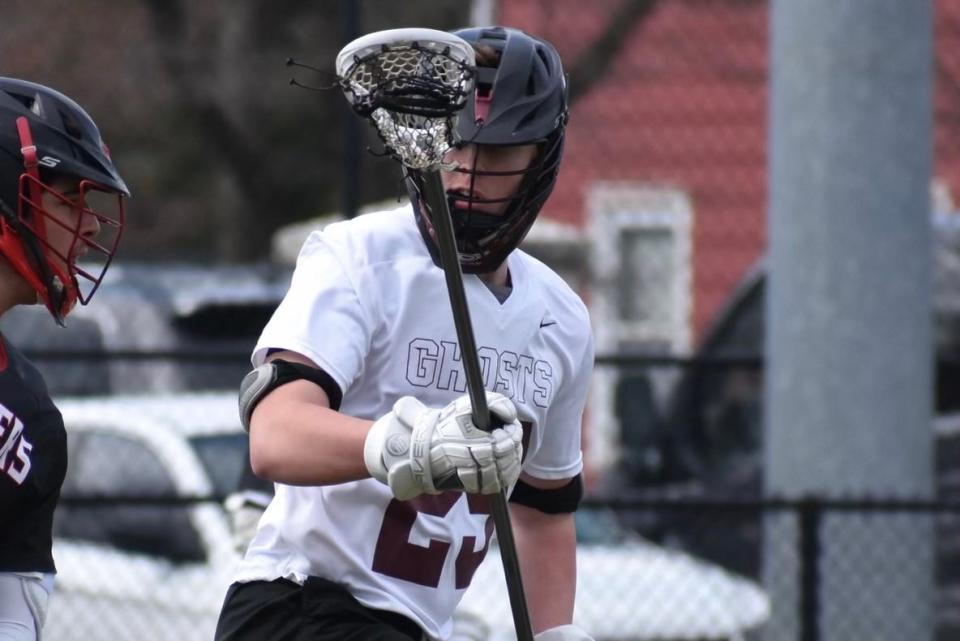 Junior captain Connor Penderghest has helped Abington lacrosse double last season's win total with his excellent defense.