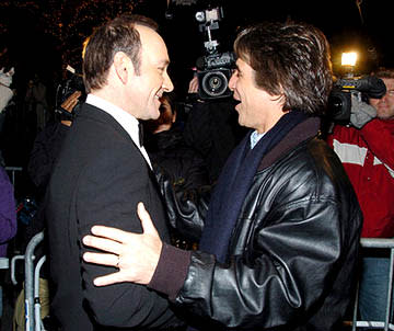 Kevin Spacey and Tony Danza at the NY premiere of Lions Gate's Beyond the Sea