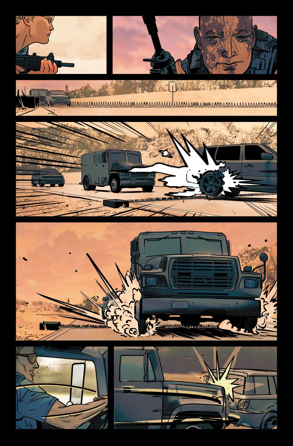 Pages from Sins of the Salton Sea #1.