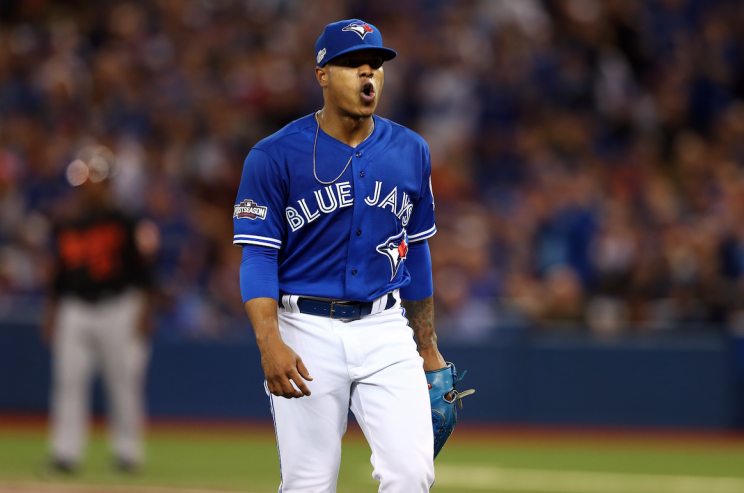 Marcus Stroman was back in the music studio this offseason. (Getty Images/Alex Trautwig)