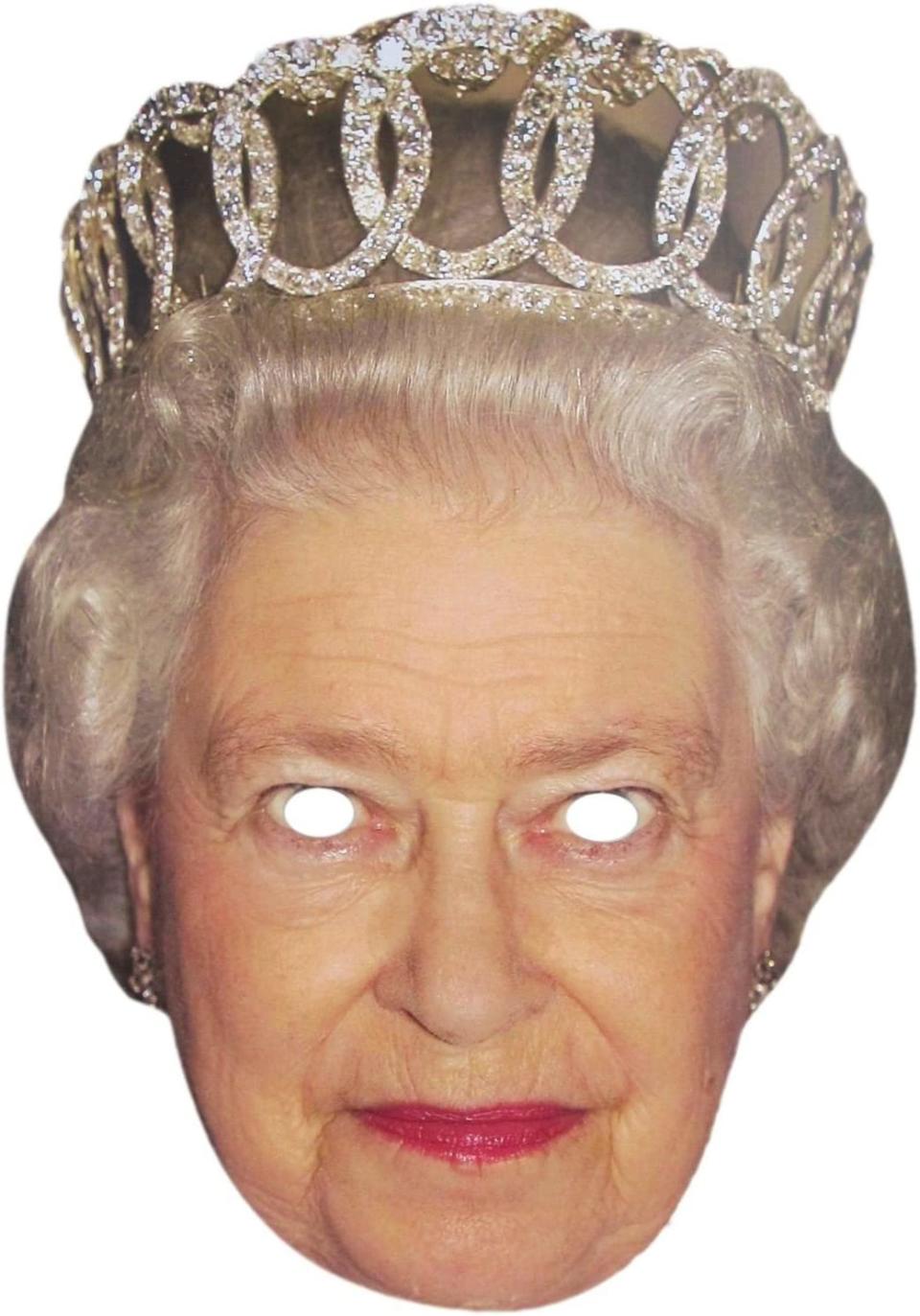 best halloween costumes for men, Queen Elizabeth Mask