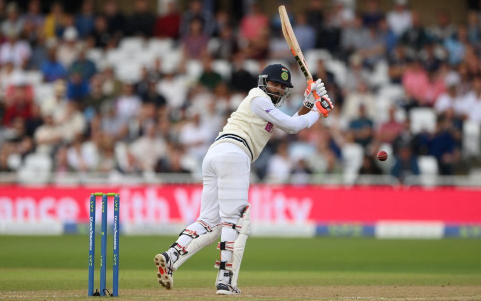 Ravindra Jadeja compiled an impressive fifty for the tourists - GETTY IMAGES