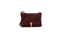 <p>This bordeaux-colored beauty is perfect for those nights when youd really just like your bag to match <a rel="nofollow noopener" href="http://www.travelandleisure.com/food-drink/wine" target="_blank" data-ylk="slk:your wine;elm:context_link;itc:0;sec:content-canvas" class="link ">your wine</a>.</p><p>To buy: <a rel="nofollow noopener" href="http://click.linksynergy.com/fs-bin/click?id=93xLBvPhAeE&subid=0&offerid=364103.1&type=10&tmpid=2425&RD_PARM1=http%3A%2F%2Fwww1.bloomingdales.com%2Fshop%2Fproduct%2Felizabeth-james-suede-cynnie-micro-crossbody%3FID%3D1705613%26CategoryID%3D16958&u1=TL_crossbodybags" target="_blank" data-ylk="slk:bloomingdales.com;elm:context_link;itc:0;sec:content-canvas" class="link ">bloomingdales.com</a>, $295.</p>