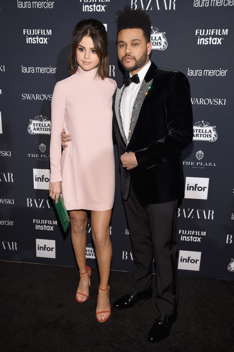 Selena Gomez & The Weeknd Make Rare Red Carpet Appearance Together 4 Months Since Their Couple Debut