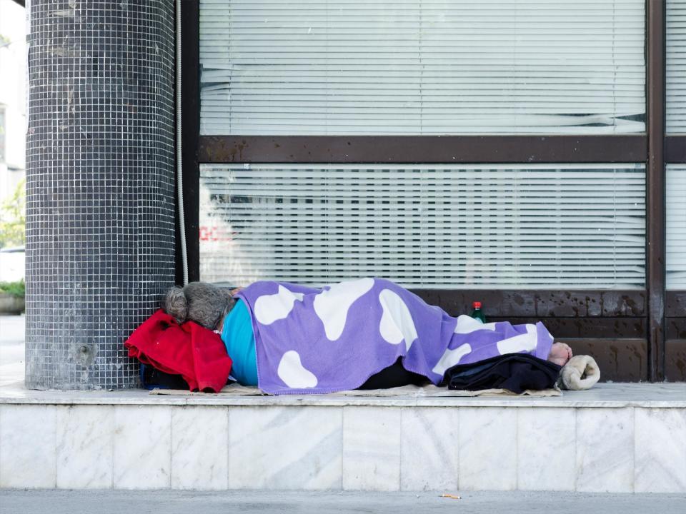 The number of people sleeping rough in the UK has soared by more than 130 per cent in just six years [STOCK IMAGE]: Shutterstock/Srdjan Randjelovic