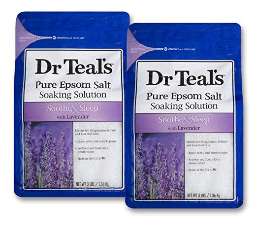 Dr. Teal's Epsom Salt in Lavender (Credit: Amazon)