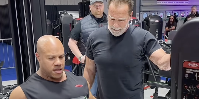 arnold schwarzenegger, phil heath