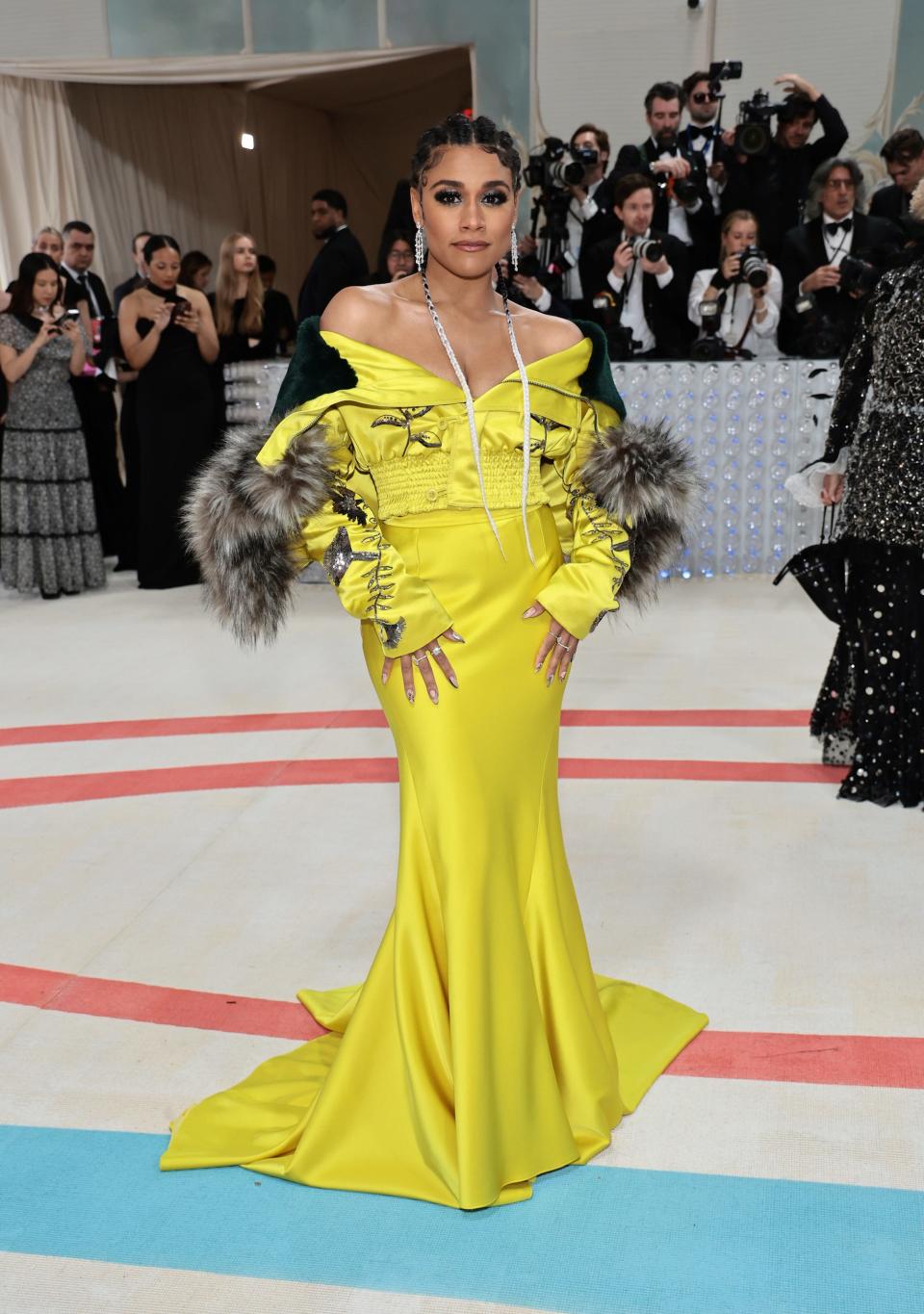 Ariana DeBose attends the 2023 Met Gala.