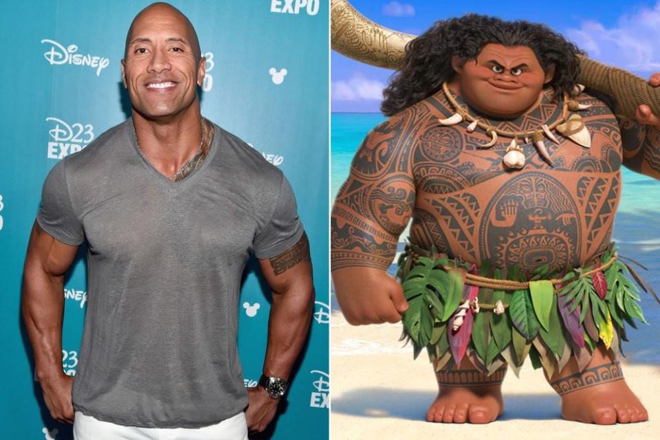 Dwayne Johnson, Maui | Alberto E. Rodriguez/Getty; Shutterstock