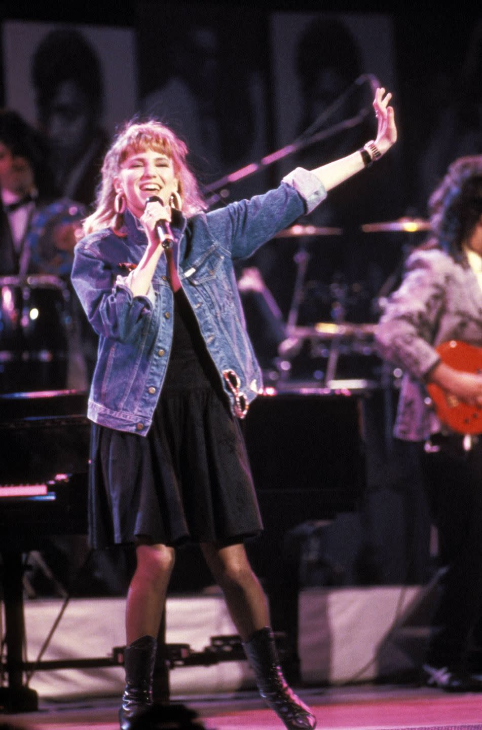 <p>Gibson spent most of the ‘80s pumping out hits after the debut of "Only in My Dreams." One of her biggest successes, <em>Electric Youth, </em>spent five weeks at No. 1 on the Top 200 Album chart. The teen pop superstar graced the cover of <em>Tiger Beat </em>and <em>YM. </em>Her trademark style of tight jeans and vests over T-shirts became part of quintessential ‘80s fashion.<br></p>