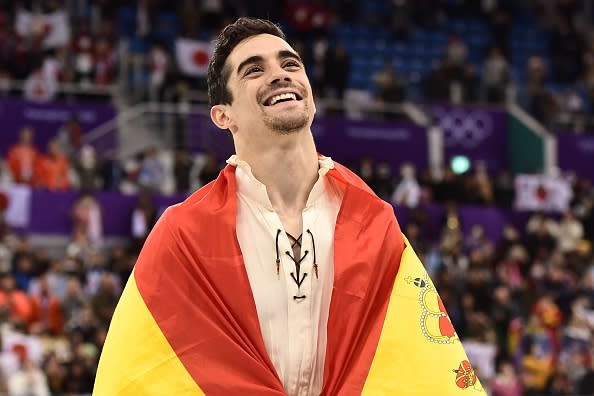 Auch er hatte tolle Bedingungen: Javier Fernandez holte die zweite Medaille für Spanien bei den laufenden Winterspielen!