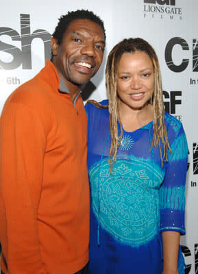 Vondie Curtis-Hall and Kasi Lemmons at the Beverly Hills premiere of Lions Gate Films' Crash