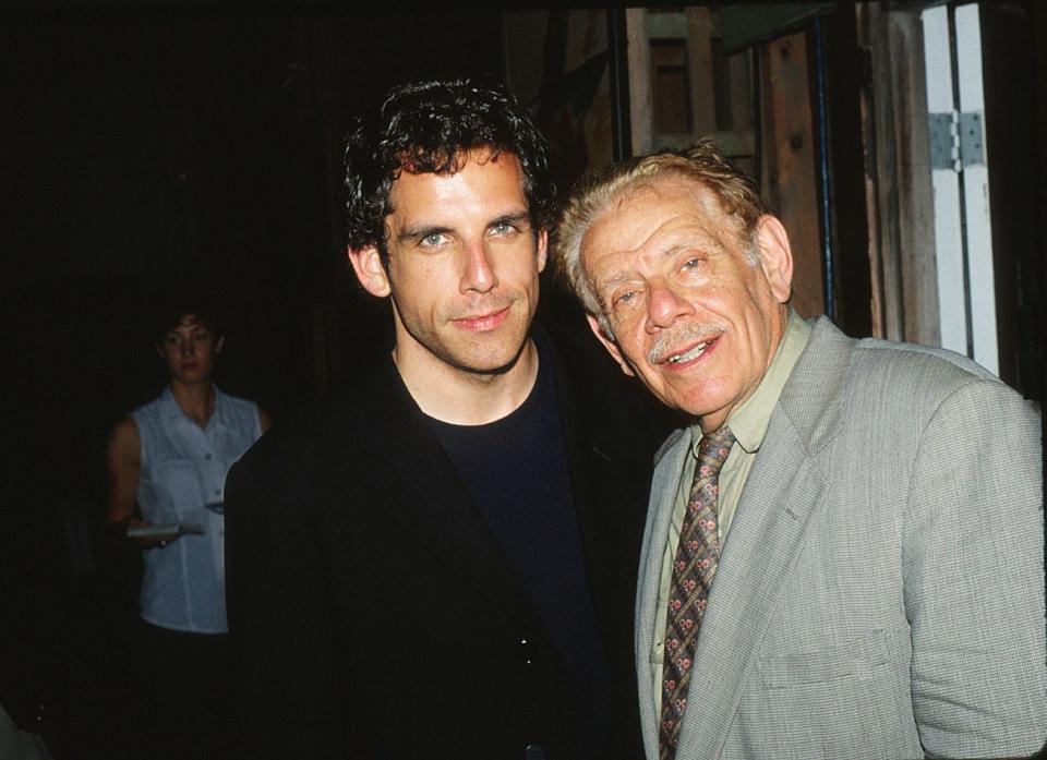 Jerry Stiller and Ben Stiller