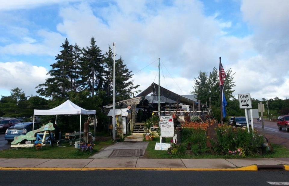 Tom's Burned Down Café, Madeline Island, Wis.