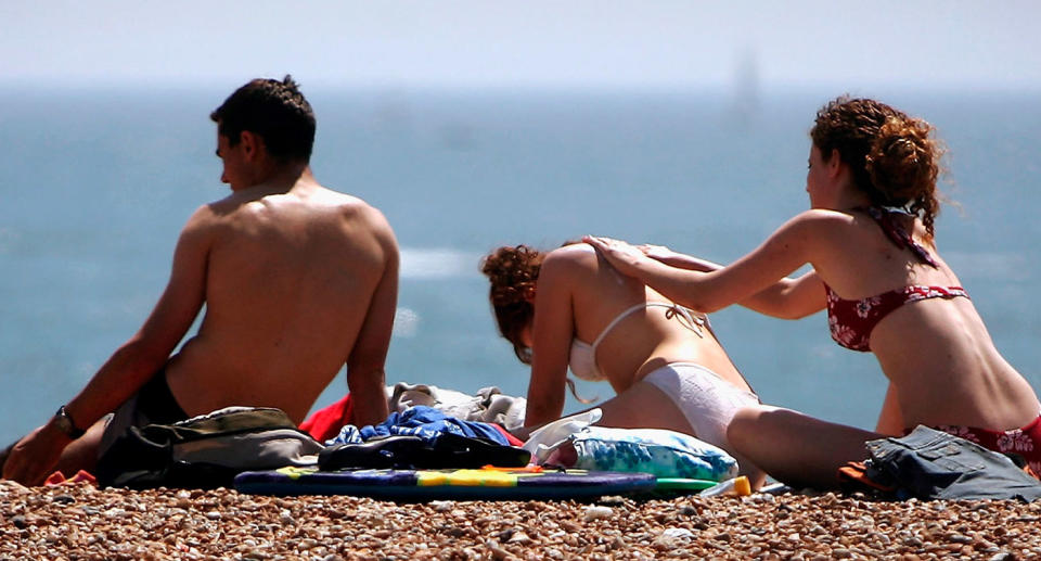 Brits love heading to the beach at a mere glimpse of sunshine &#x002013; but should they be mocked for it? Source: Getty, file.