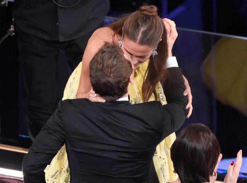 Alicia Vikander, Michael Fassbender, 88th Academy Awards 