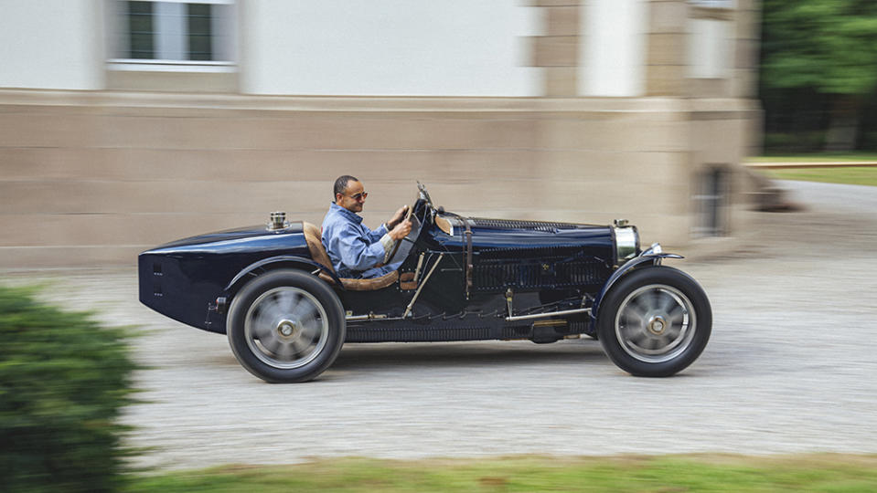 A spin in a 1932 Bugatti Type 51 adds to the rarefied air. - Credit: Enes Kucevic Photography