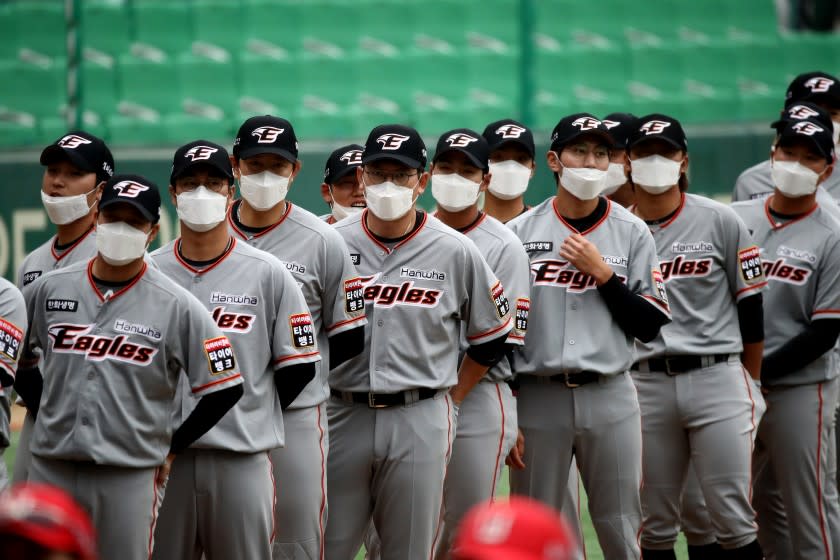 SK Wyverns v Hanwha Eagles - KBO League Opening Game