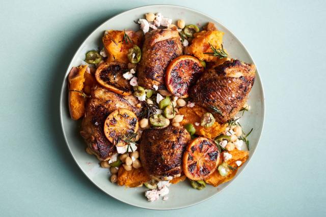 I Made Chris Morocco's Cast-Iron Roast Chicken With Crispy Potatoes :  r/bon_appetit