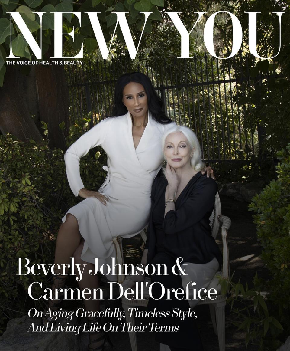 Supermodels Carmen Dell'Orefice and Beverly Johnson Share Beauty Secrets