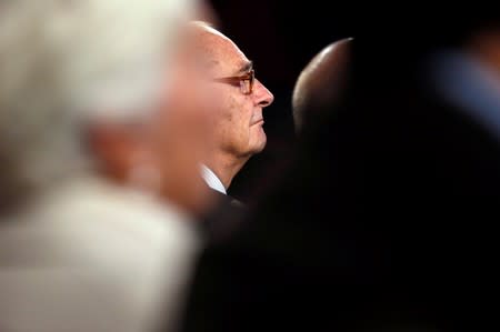 FILE PHOTO: Former French President Jacques Chirac attends the award ceremony for the Prix de la Fondation Chirac at the Quai Branly Museum in Paris