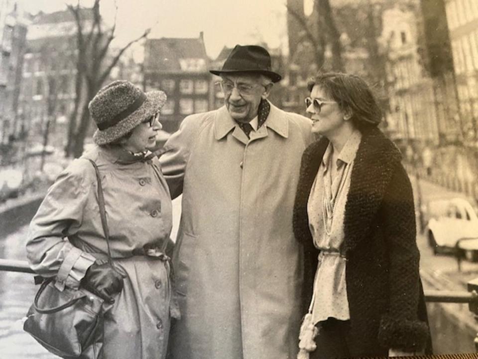 American writer Alison Leslie Gold, right, became close with Miep and Jan Gies, pictured, as they co-authored Miep’s story for the book Anne Frank Remembered (Alison Leslie Gold)