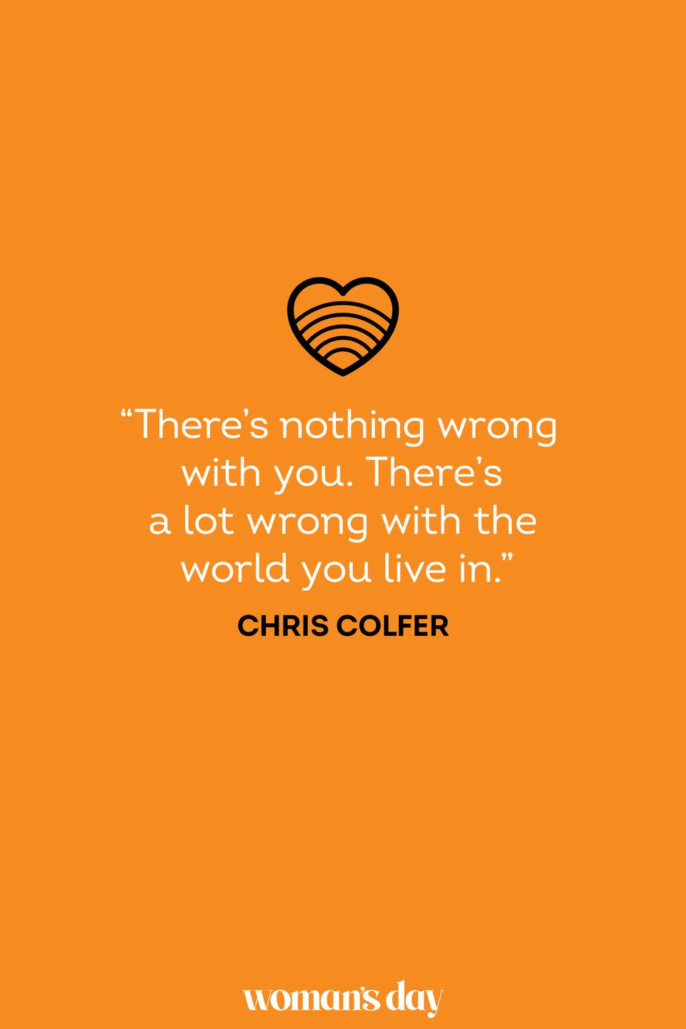 lgbtq quotes chris colfer