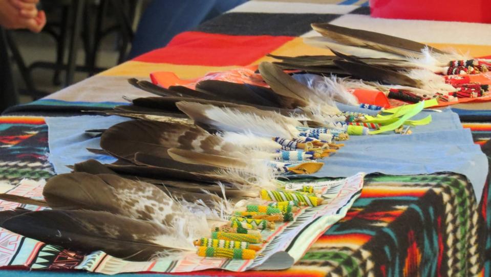 The Indian Education for All department this year awarded 49 Indigenous high school graduates eagle feathers to mark their achievement.