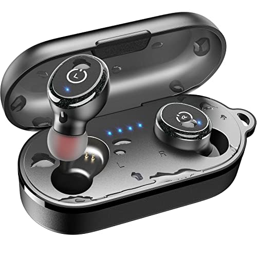 TOZO T10 Bluetooth 5.0 Wireless Earbuds with Wireless Charging Case IPX8 Waterproof Stereo Head…