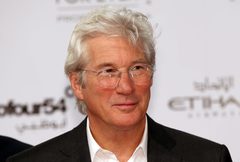 ABU DHABI, UNITED ARAB EMIRATES - OCTOBER 11: Actor Richard Gere attends day one of the Abu Dhabi Film Festival for the Premiere of his film Arbitage on 2012 at Emirates Palace on October 11, 2012 in Abu Dhabi, United Arab Emirates. (Photo by Chris Jackson/Getty Images)