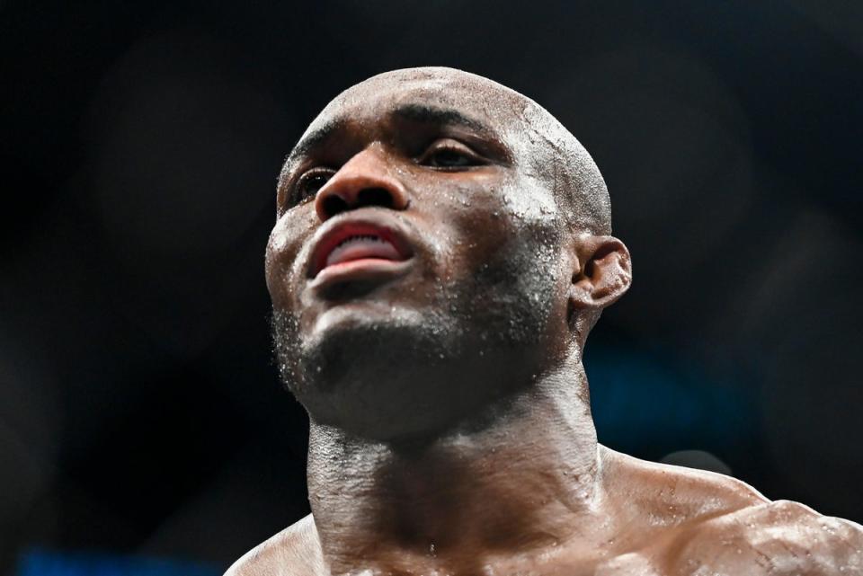 El ex campeón de peso welter de UFC Kamaru Usman (Getty Images)