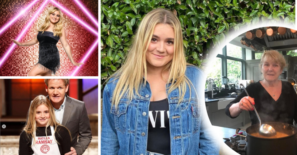 Tilly Ramsay is the daughter of celeb chef Gordon Ramsay, her cooking is also influenced by her nan. After 'Celebrity Masterchef', she is appearing on UK dance competition 'Strictly Come Dancing'. Photo: Instagram/@tillyramsay