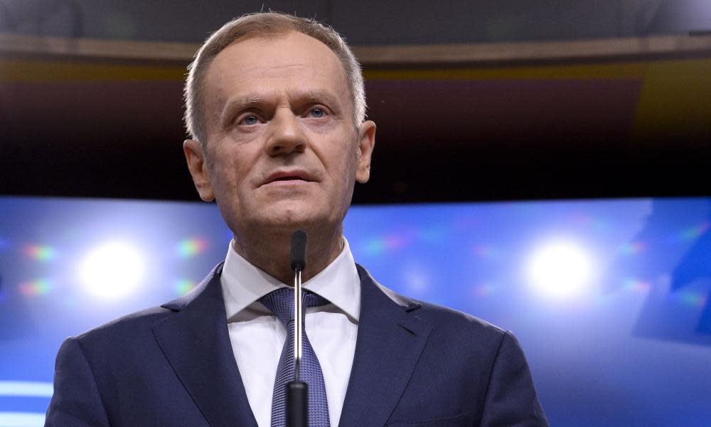 Donald Tusk, president of the European council