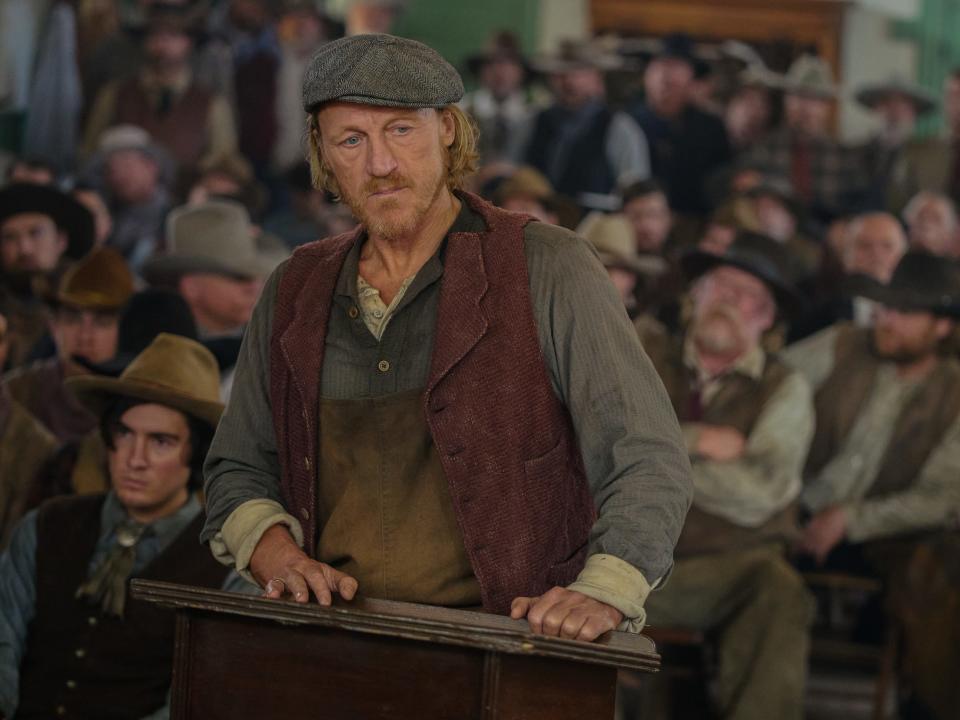 Jerome Flynn as Banner Creighton in "1923."