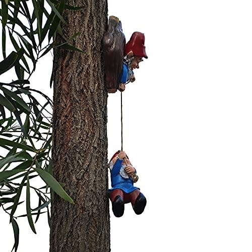 Gnome Tree Hugger Figurines Miniature