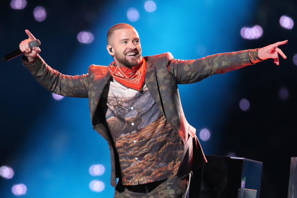 Justin Timberlake, safe.&nbsp; (Photo: Christopher Polk via Getty Images)