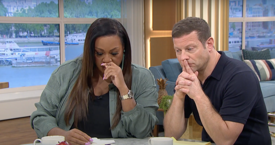 Alison Hammond and Dermot O'Leary respond to Phillip Schofield's interview on This Morning. (ITV/YouTube)