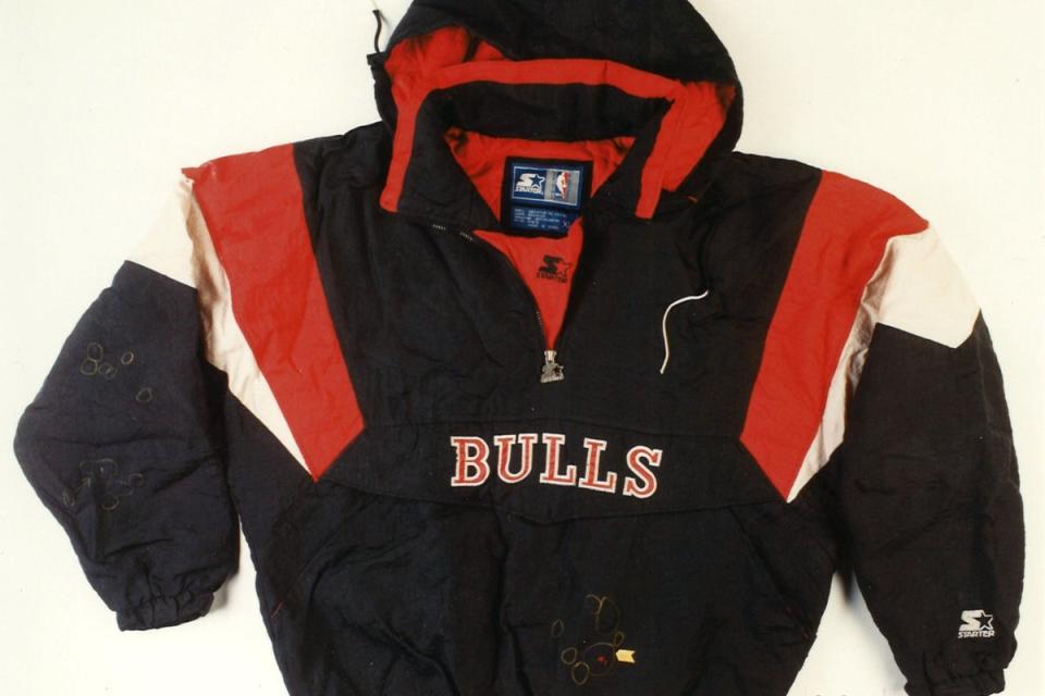 A distinctive jacket, thought to have been discarded by the killer (Met Police)