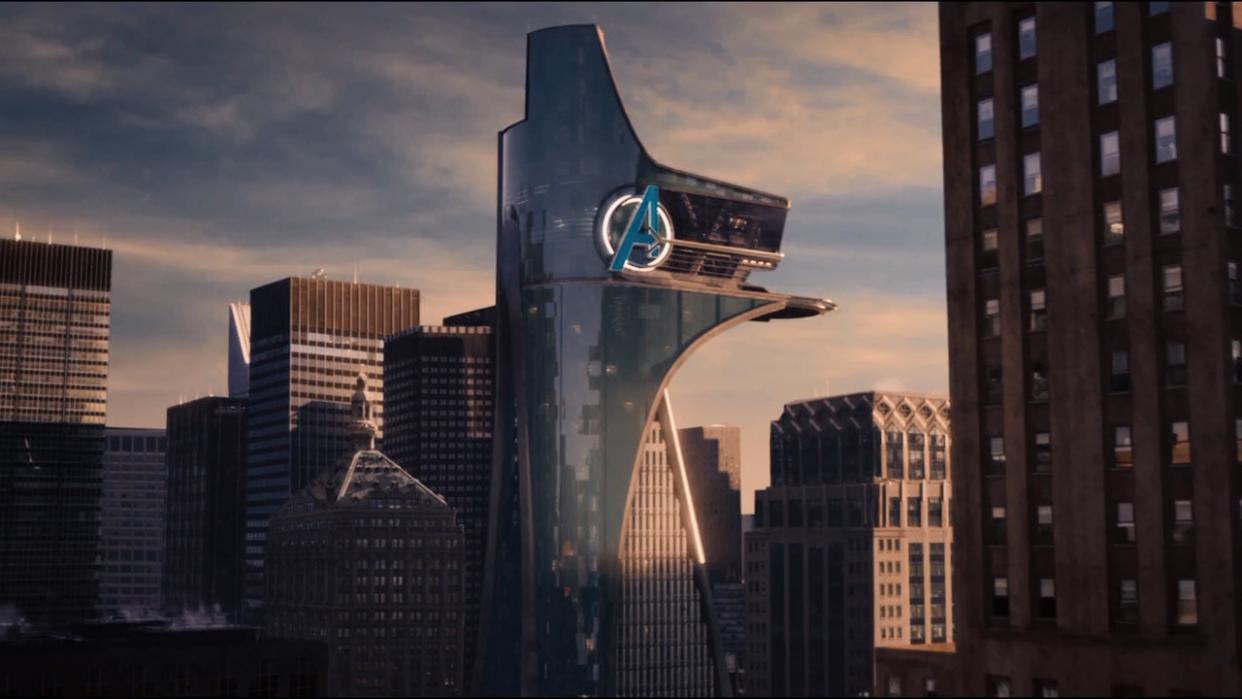  Avengers Tower in Avengers: Age of Ultron. 
