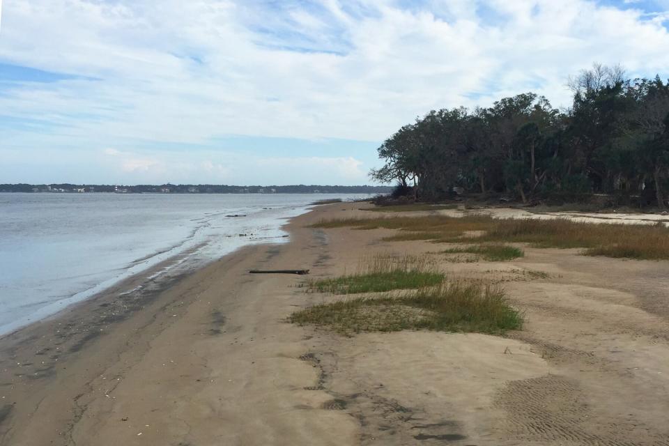 Beautiful beach at Haig Point Daufuskie Island, South Carolina