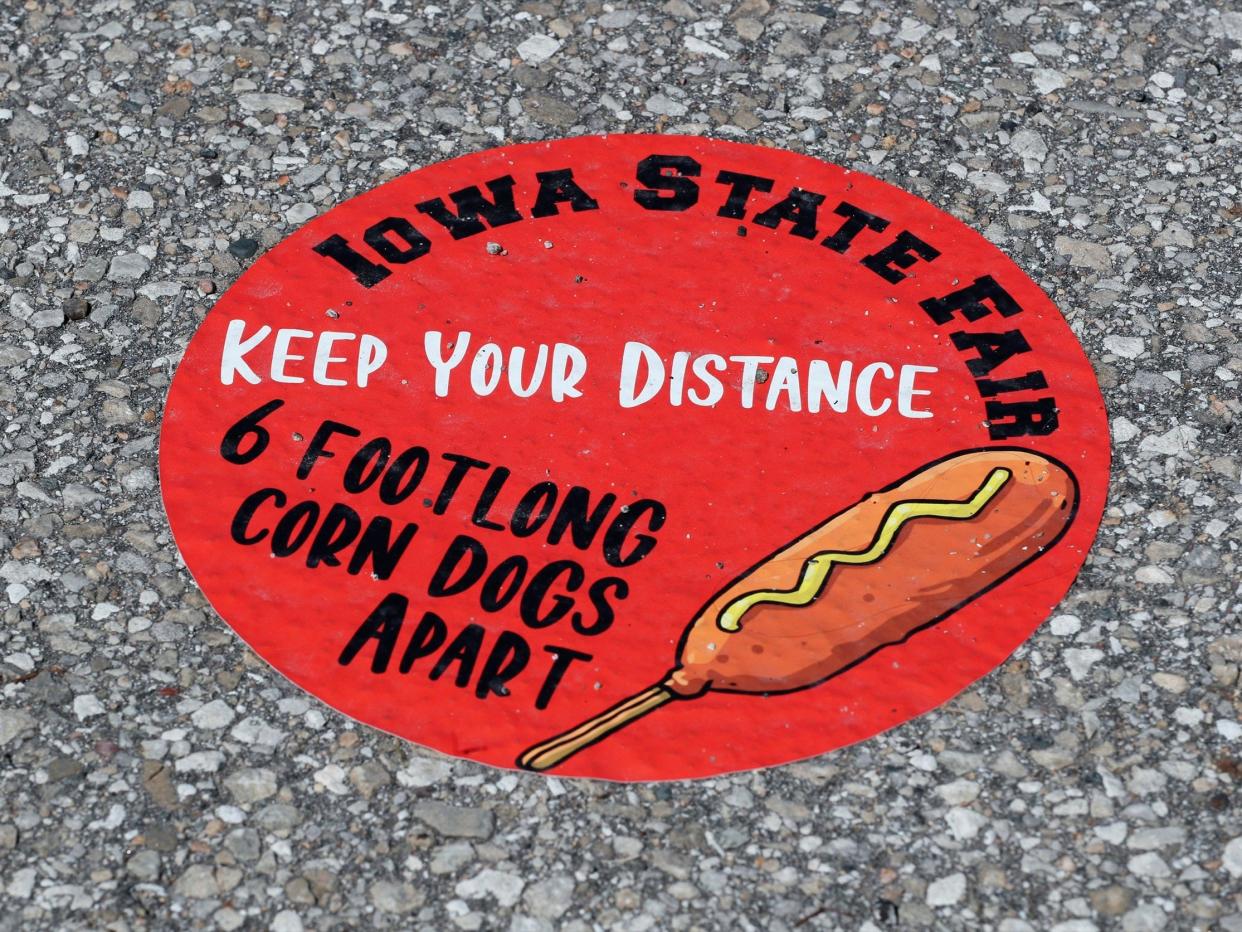 iowa state fair distance