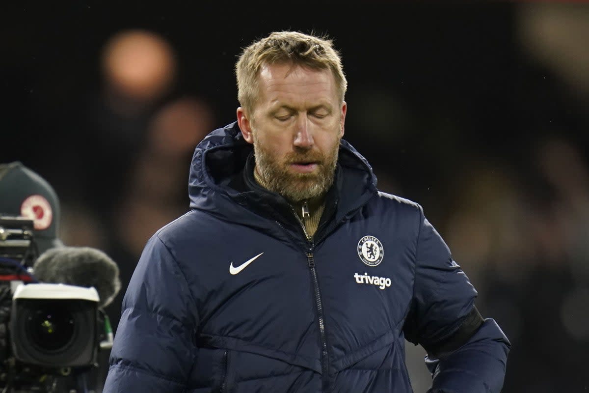 Graham Potter admitted Chelsea were “suffering” at the moment but insisted Joao Felix’s red card on debut was not malicious (Andrew Matth (PA Wire)