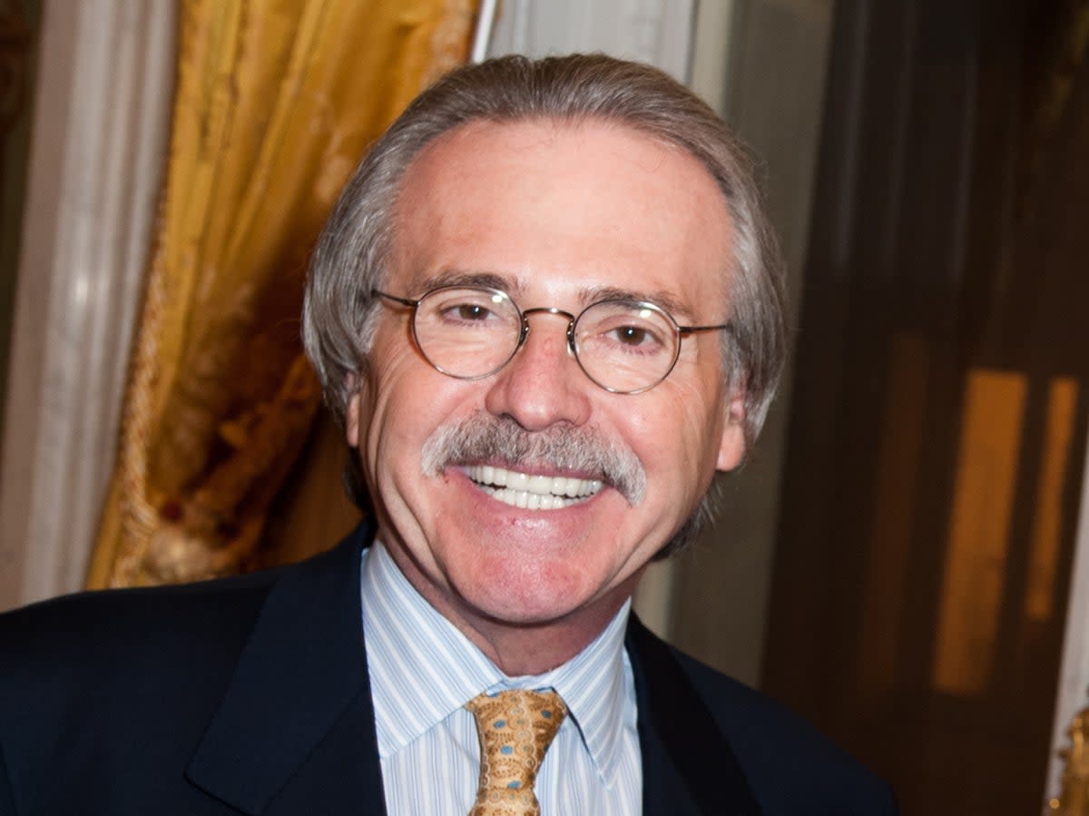 David Pecker and Daniel E. Harris attend  the 'Shape France' Magazine cocktail launch at Hotel Talleyrand on January 19, 2012 in Paris, France (Getty Images)