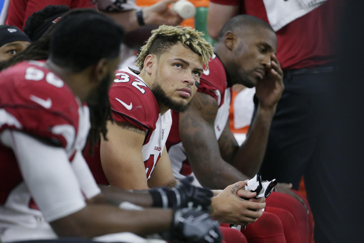 Tyrann Mathieu (32) and the Cardinals will try to avoid an 0-2 start. (AP)